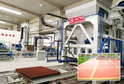 廣場磚制磚機(jī) 建材行業(yè)持續(xù)發(fā)展的有效途徑與引進(jìn)政策